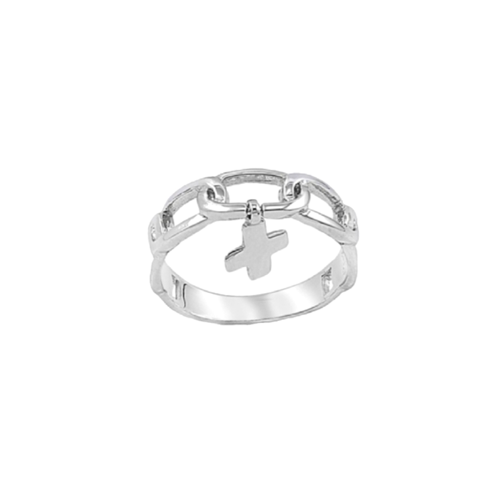 🥰 CHARMING CROSS RING